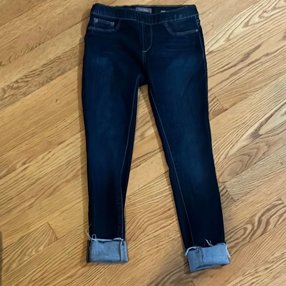 DL1961 Girls Denim Candy Legging Dark Blue Jeans size 12 DL Ultimate - Picture 5 of 10